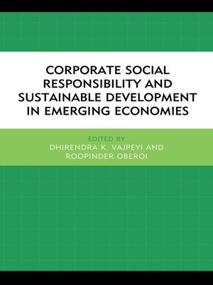 cover image of Corporate Social Responsibility and Sustainable Development in Emerging Economies